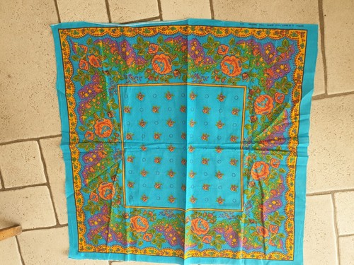 Fichu coton imprimé - ,
