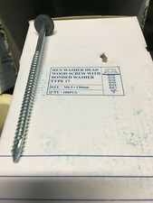 VIS AUTOFORANT BARDAGE TOLE  130MM POUR DANS LE BOIS EN TOITURE