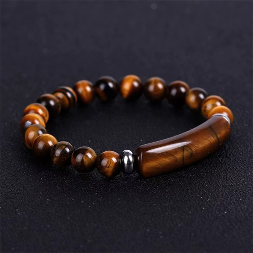 Bracelet perles œil de - de,