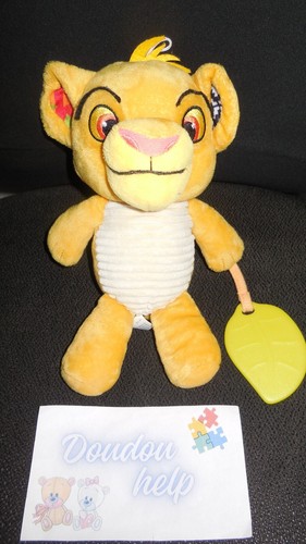 Doudou peluche roi - peluche, simba