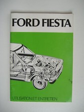 carnet de bord pour FORD FIESTA L-SPORT et GHIA 