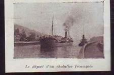 1929 -- DEPARTURE D UN TRAWLER A FECAMP G134