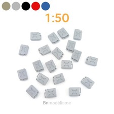 Lot 20 Jerricans 1/50 Décor