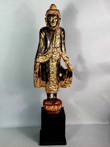 Grand bouddha ancien debout - bouddha,