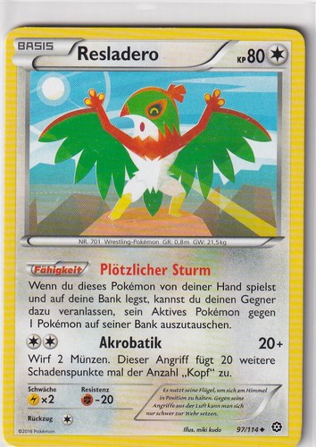 Pokemon carte chaudière à - pokemon, xy