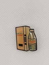 Pin's Pins Pin Enamel 32 Drink Mineral Water Bottle and Dispenser "evian" 