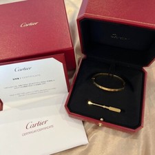 Bracelet Cartier Love en or
