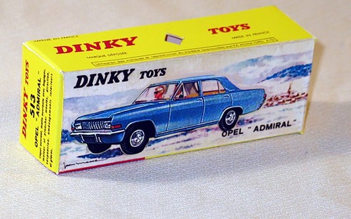 Dinky toys 513 opel admiral - dinky,