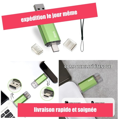 Clé usb type c otg - usb,