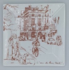 Hermes Vide-poche/cendrier d'invité en porcelaine Très bon état
