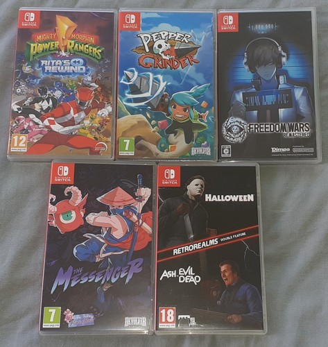 Lot jeux switch messenger - jeux,