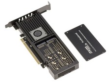 Carte PCIe 3.0 x16 pour 4 SSD