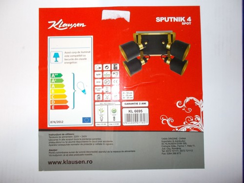 Plafonnier spots - 4,