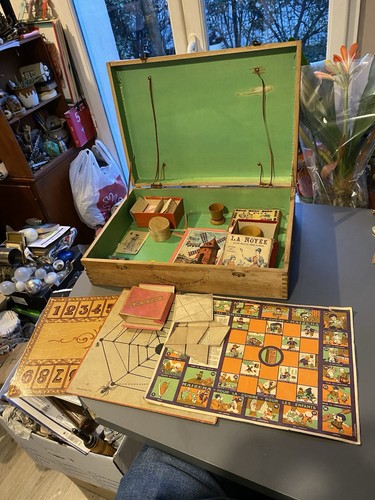 Ancien lot boîtes jeu - lot,