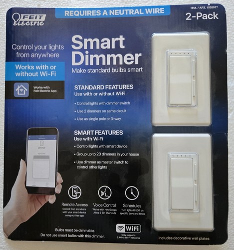 Feit smart dimmer light - smart,