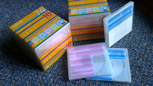Minidisc maxell couler 5 - minidisc,