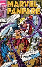Marvel Fanfare #50 VF 8.0 1990 Stock Image
