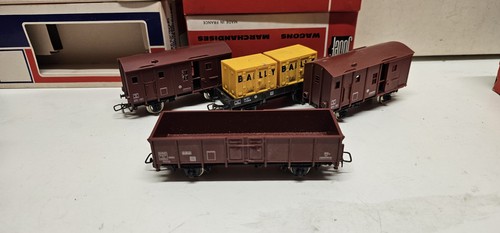 Jouef lot divers wagons en - de,