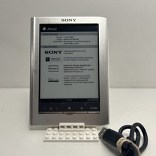 Sony Reader Pocket Edition PRS-350 2GB, 5in Silver - Tested Working