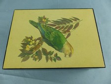 Ancienne boite a bijoux musicale , mouvement boite a musique SANKYO JAPAN + clef