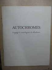 Catalogue "Autochromes Voyage