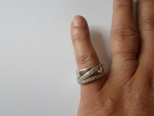 bague en argent massif