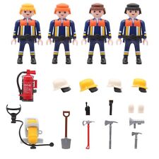 Playmobil Firefighter Firefighter Firefighter Respirator Axes Equipment Selection