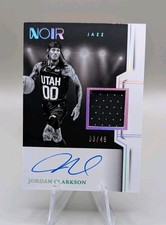 Jordan Clarkson 2024-25 Noir: Black & White Patch Auto /49 - Utsh Jazz 