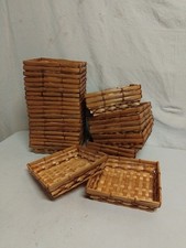  corbeille vintage bambou