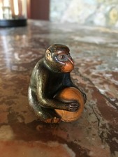 Ancien netsuké bois fruitier