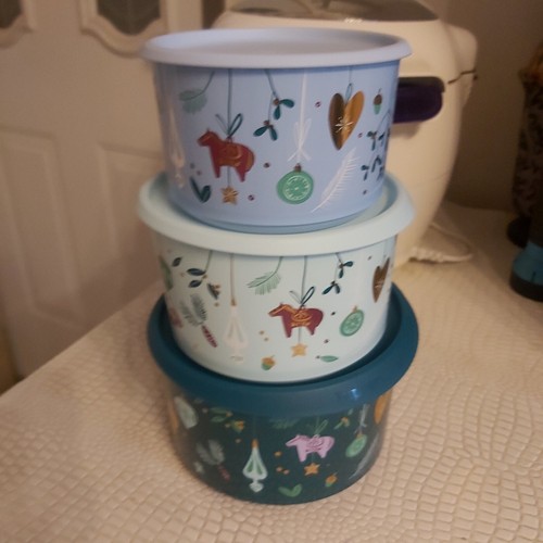 Tupperware lot boites pop - lot, 3