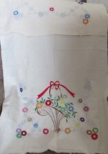 cache torchon à finir de