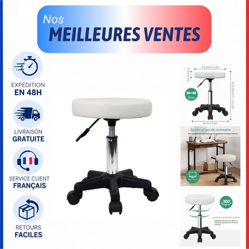 Furwoo tabouret rond - furwoo, à