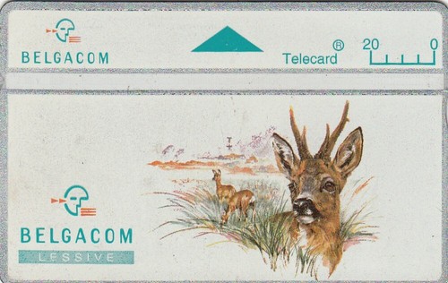 Telecarte belgacom animaux - telecarte,