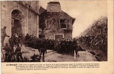 Old postcard Le BOURGET - riddled with shells and helped by Loute (519592)