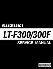Suzuki King Quad 300 1999–2004 Service Manual
