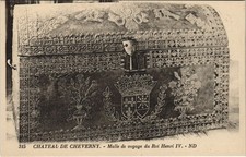 Old postcard Cheteau de