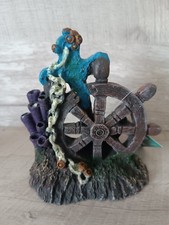 DECORATION pour AQUARIUM / Terrarium / Vivarium - Ancre en Résine - Neuf (1738)