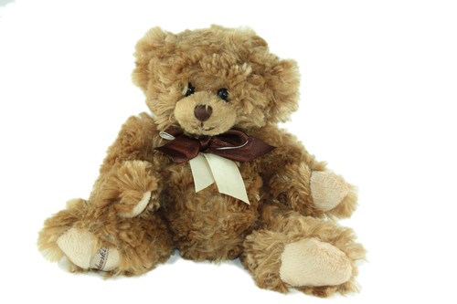 Peluche doudou ours beige