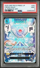 One Piece Card PSA9 Cross