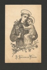 PIOUS IMAGE SAINT ANTHONY OF PADUA MIRACULOUS REPLIES