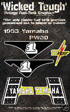 YAMAHA 1983 PW80 WICKED TOUGH DECAL GRAPHIC KIT