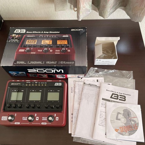 Zoom bass effects and amp - zoom, b3