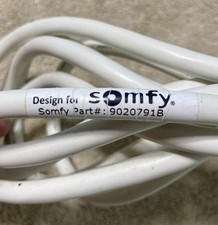 Electric blinds, Power Cord 12 Foot Length SOMFEY Brand 18 Volts
