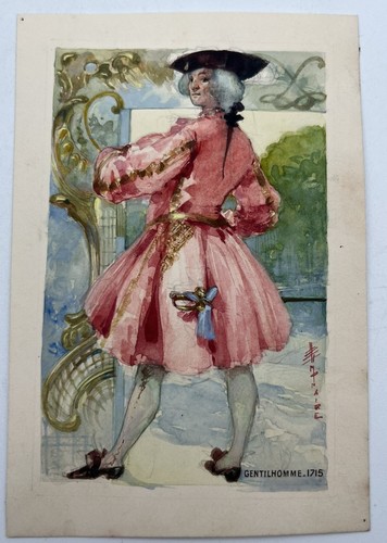 Gouache originale maquette - gouache,