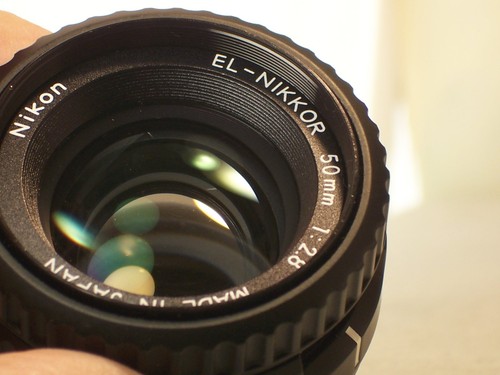 Nikon nikkor 50mm 8 m39 - el-nikkor, f/2,8