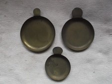 3 PLATEAUX LAITON BALANCE DE