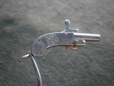 Vintage Berloque Deer Rabbit Miniature Pin-fire Pistol Toy Gun Japan