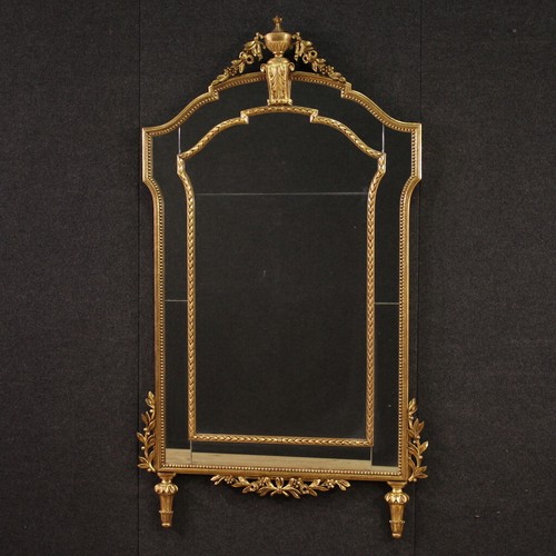 Grand miroir doré style - miroir, de