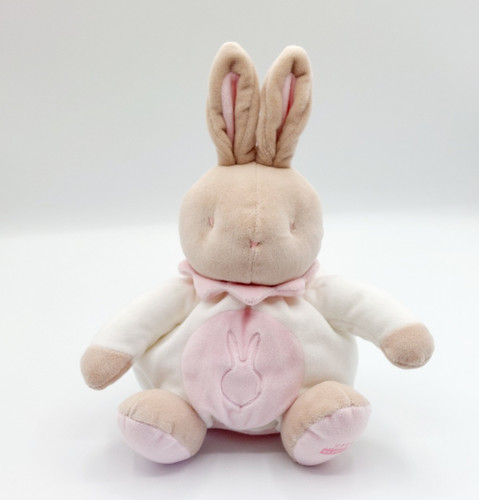 Doudou boule peluche lapin